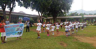 Educational equipment donation to Elementary school